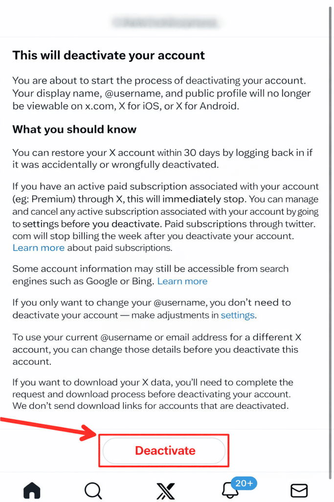 How to Delete Twitter Account