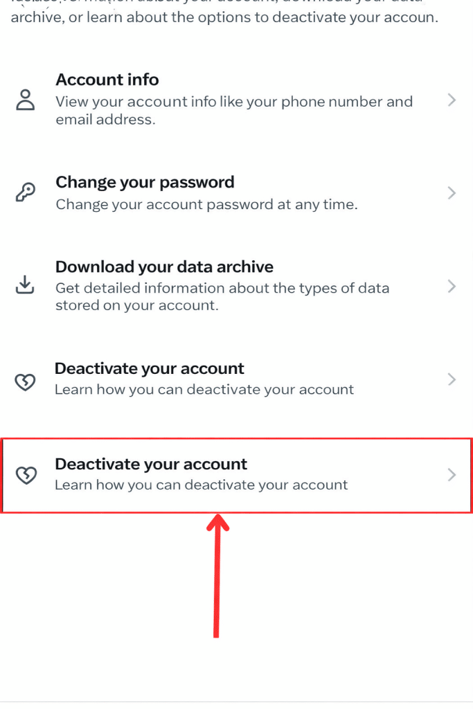 How to Delete Twitter Account