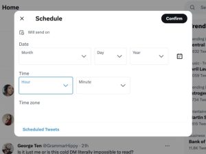 How to Schedule Tweets scheduling tweets on twitter