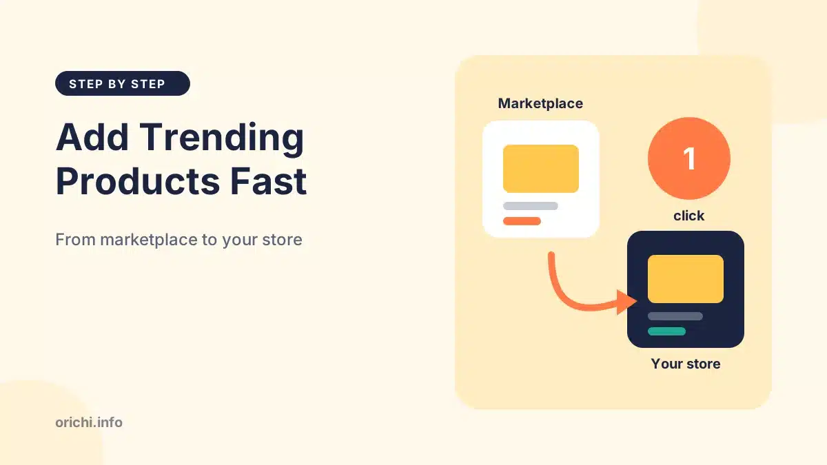 Import trending Amazon products to a Shopify store in one click